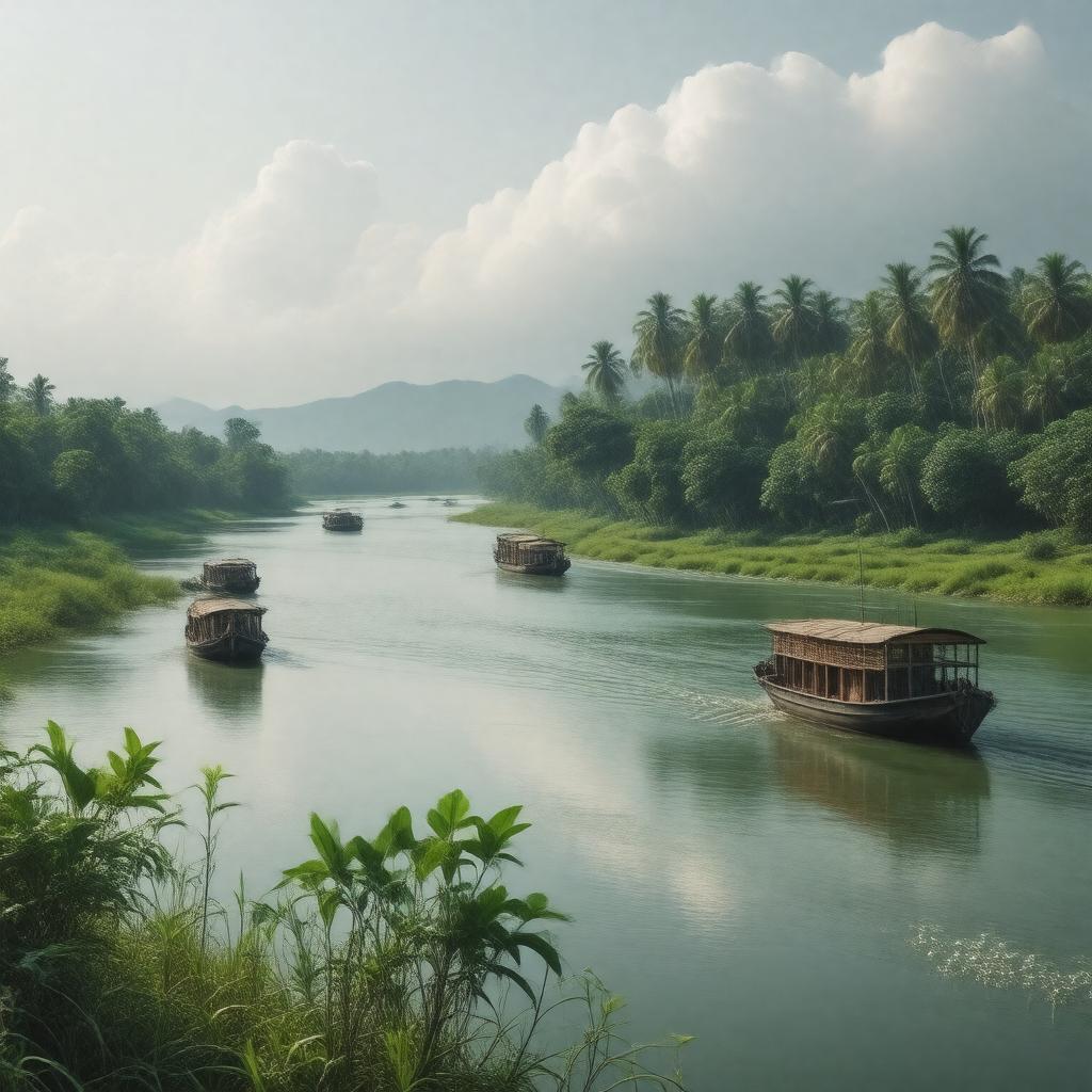 AI-created image of Bangladesh