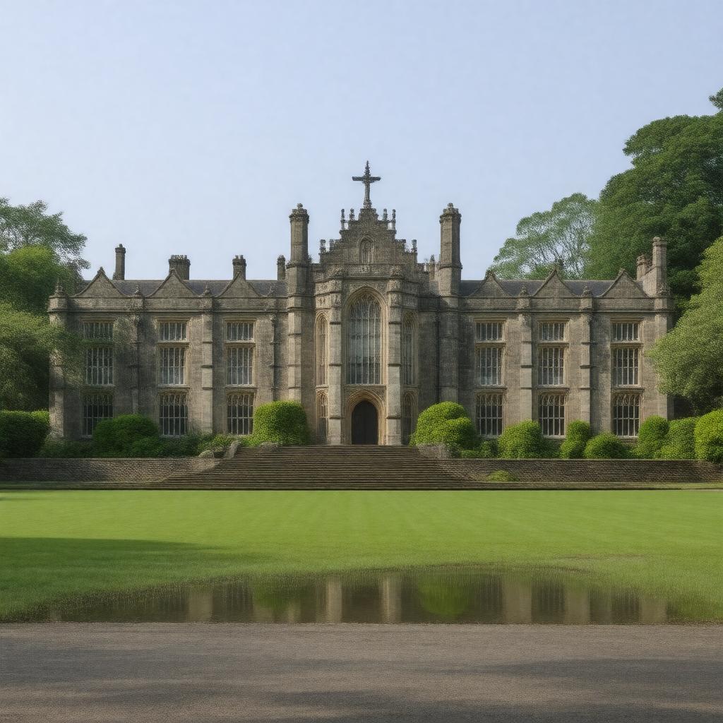 AI-created image of Bangor University