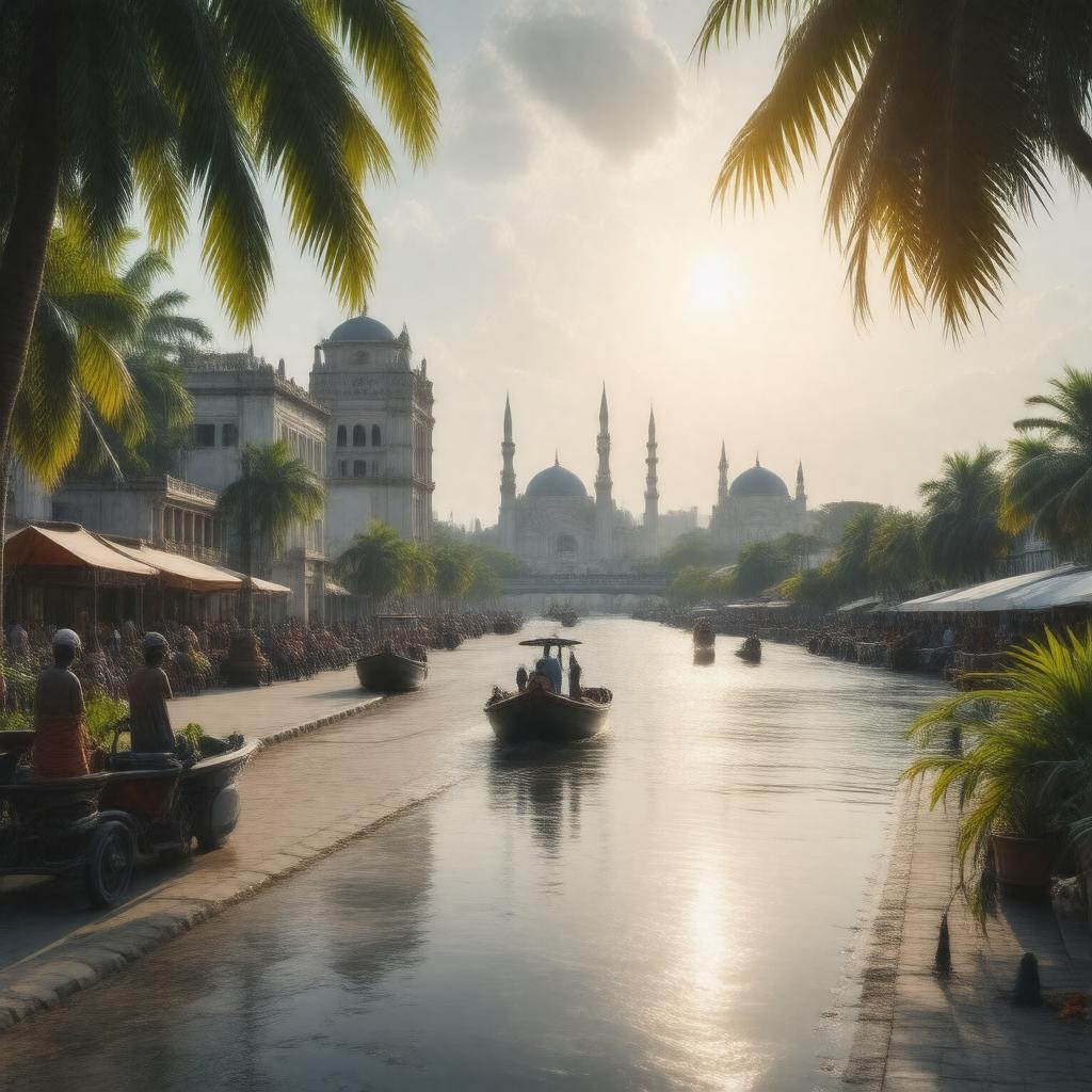 Click to view larger image AI-created image of Banjul