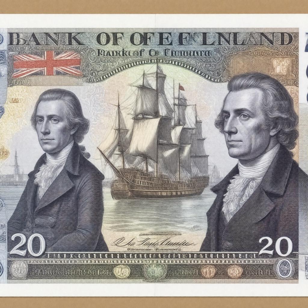 Click to view larger image AI-created image of Bank of England £20 note