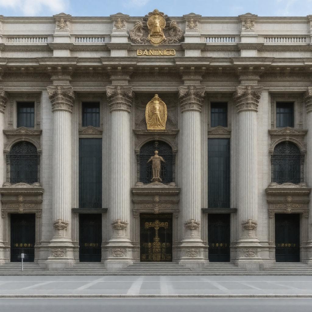 AI-created image of Bank of Mexico