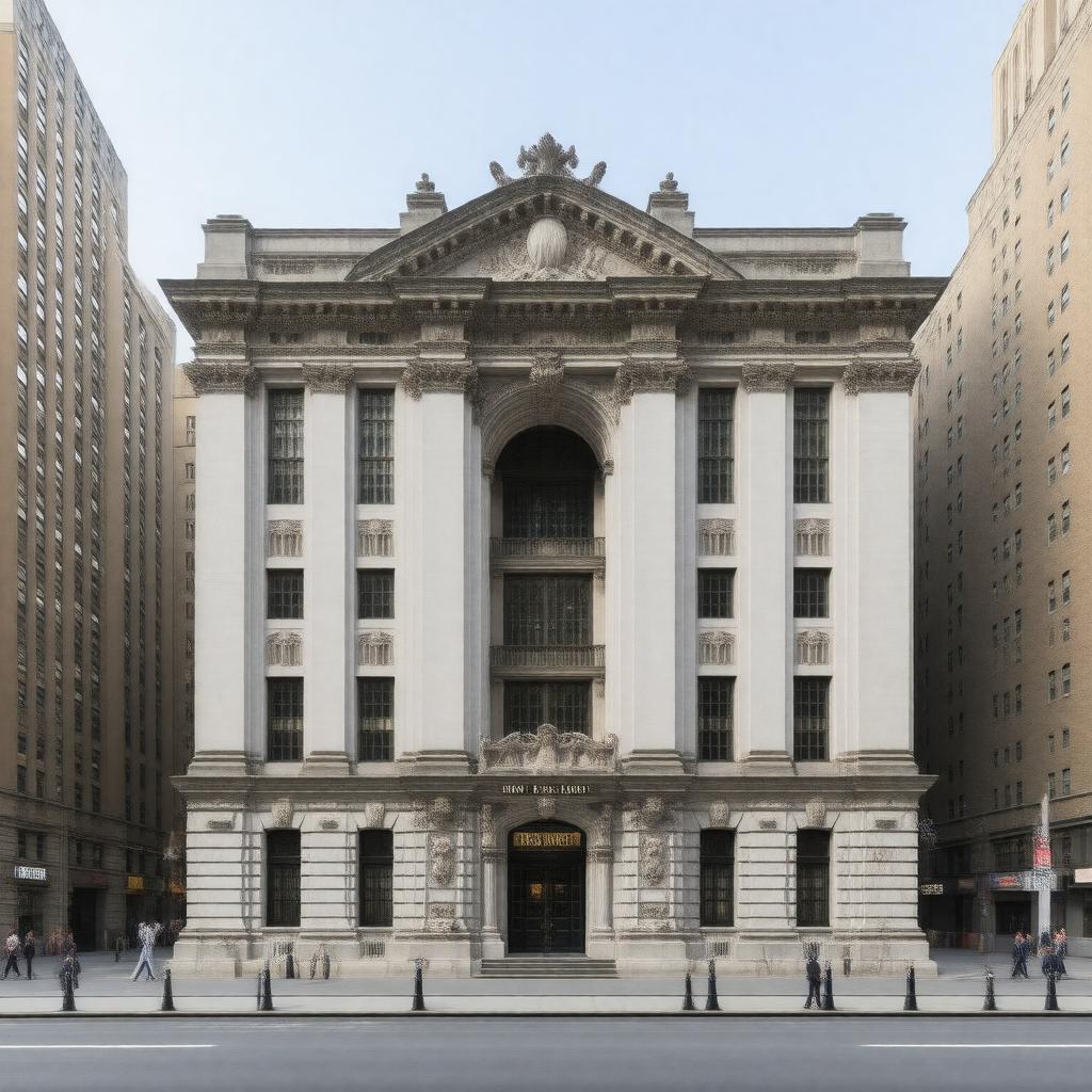 AI-created image of Bank of New York