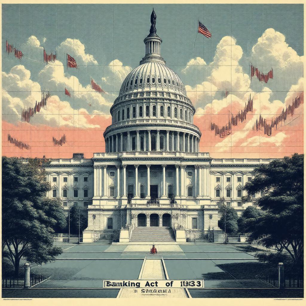 AI-created image of Banking Act of 1933