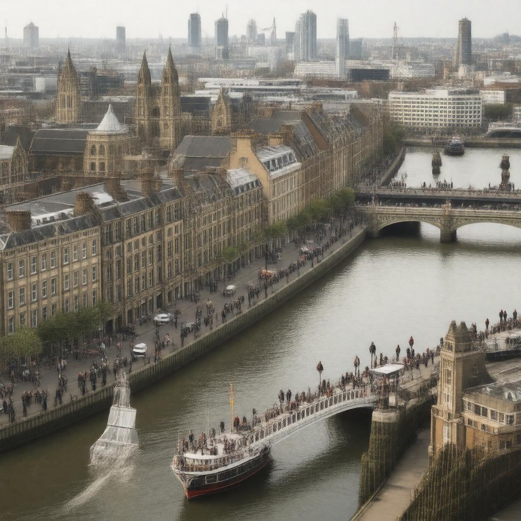 AI-created image of Bankside
