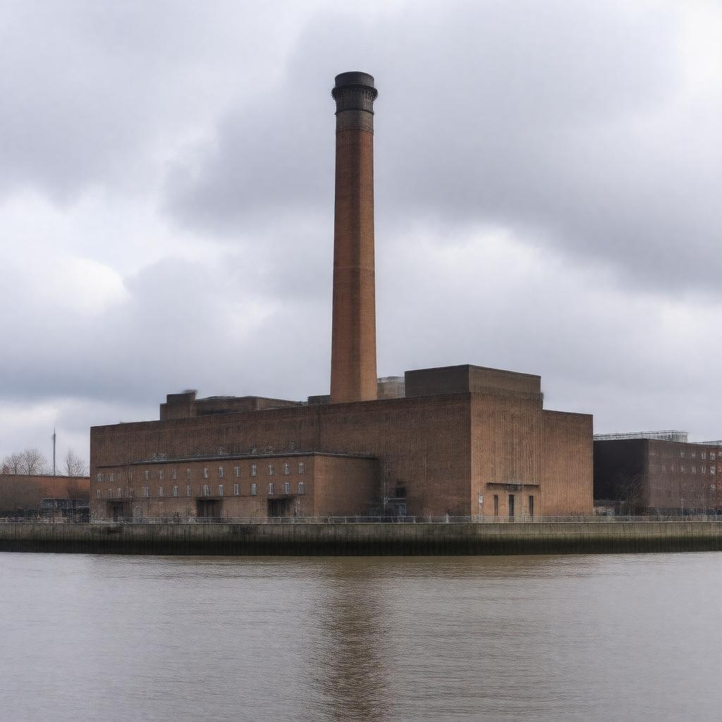 AI-created image of Bankside Power Station