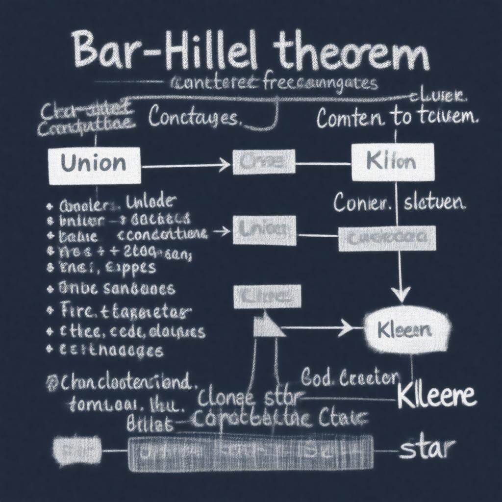 Click to view larger image AI-created image of Bar-Hillel theorem