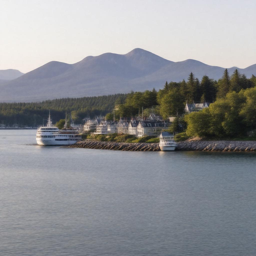 AI-created image of Bar Harbor