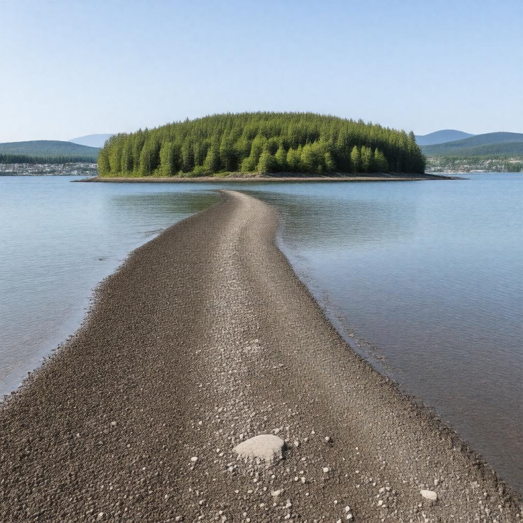 AI-created image of Bar Island