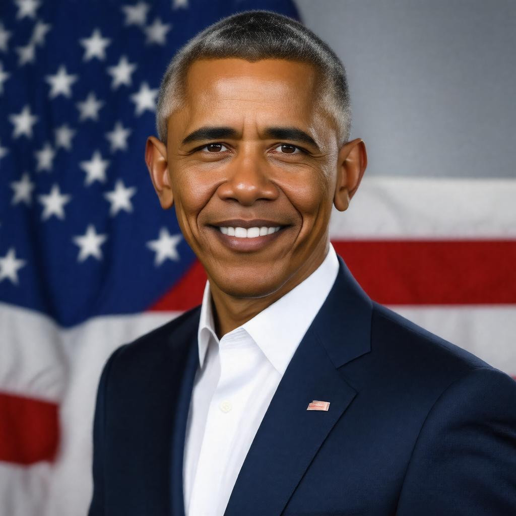 AI-created image of Barack Obama