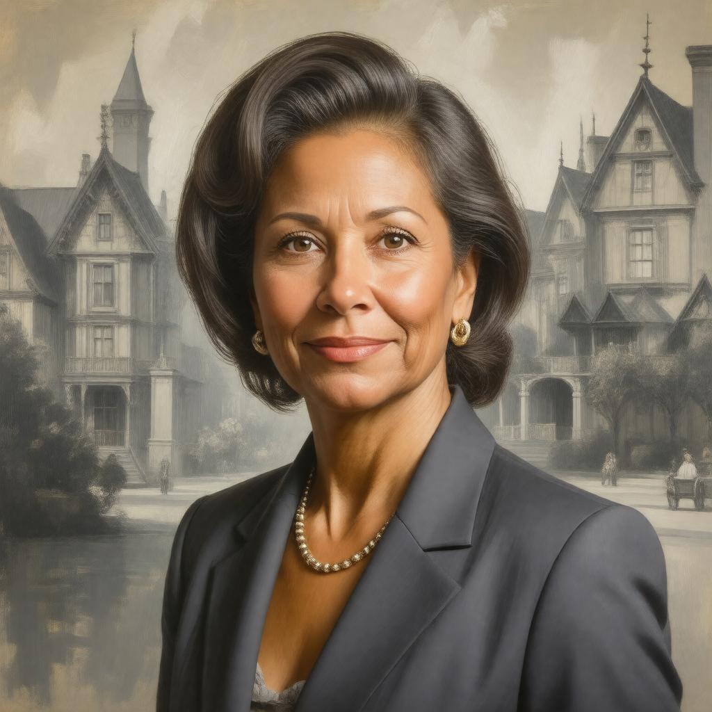 Click to view larger image AI-created image of Barbara Bouza