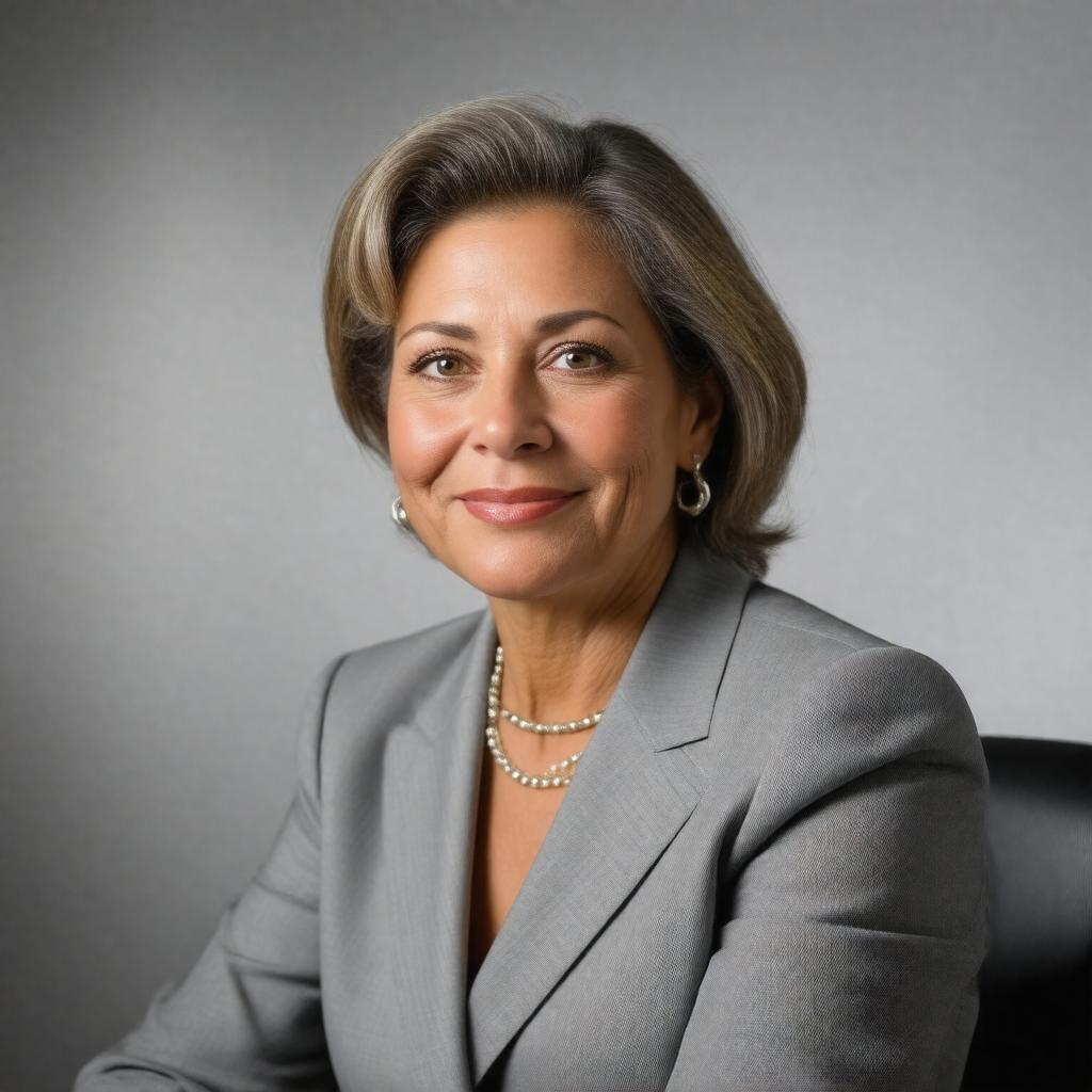 Click to view larger image AI-created image of Barbara Boxer
