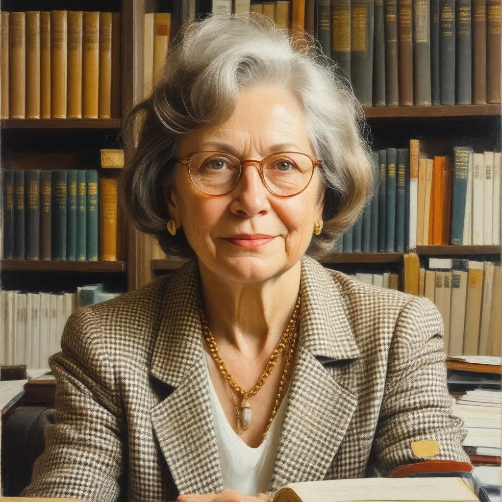 AI-created image of Barbara Epstein