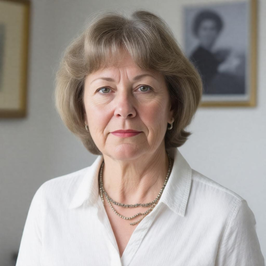 Click to view larger image AI-created image of Barbara Jane Huberman