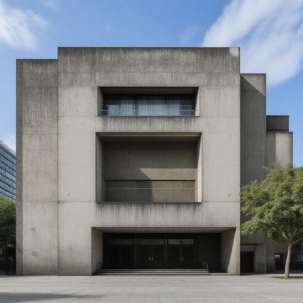 AI-created image of Barbican Arts Centre