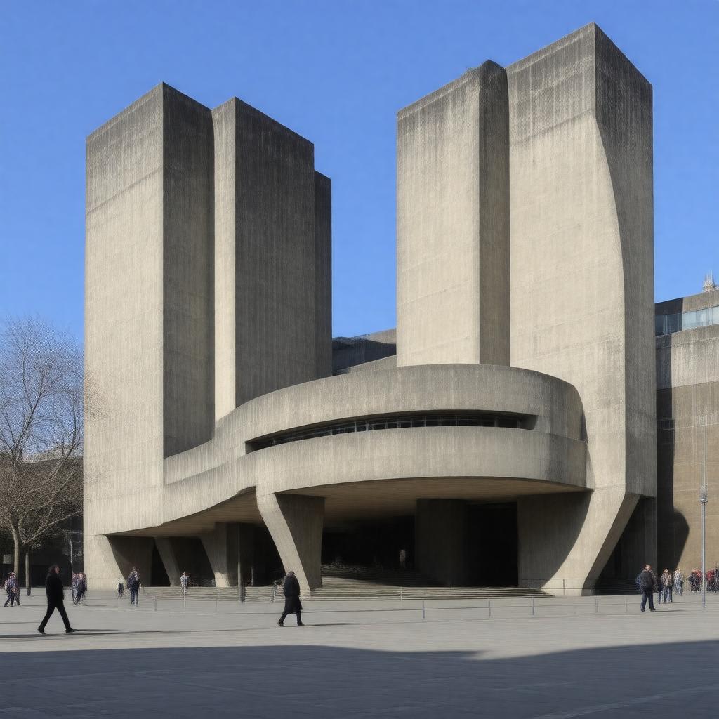 AI-created image of Barbican Centre