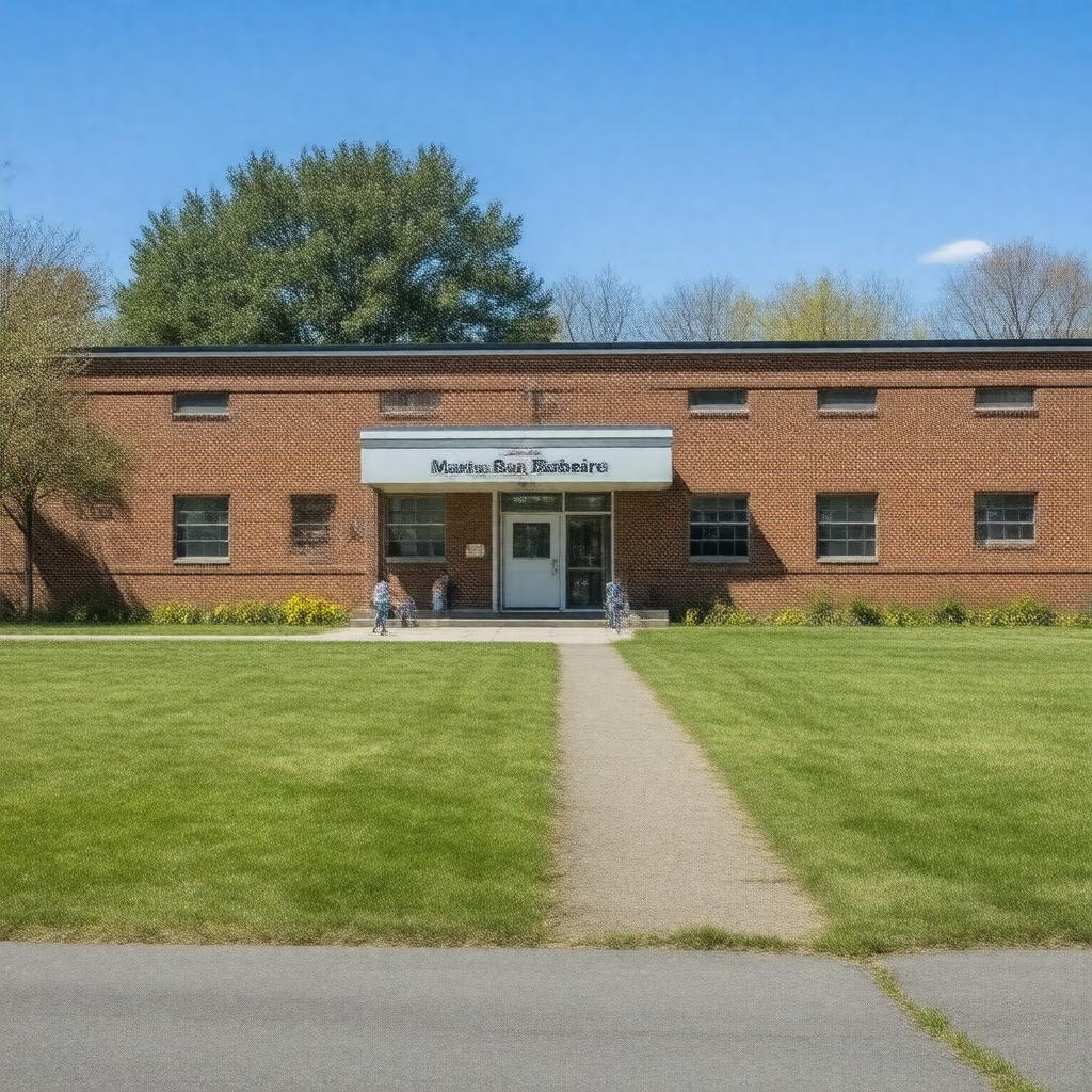 AI-created image of Barbieri Elementary School