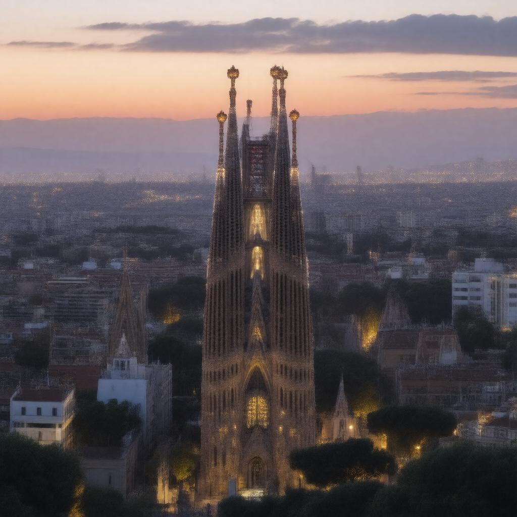 AI-created image of Barcelona