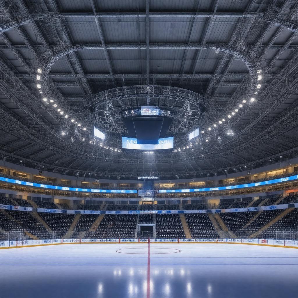 AI-created image of Barclaycard Arena Hamburg
