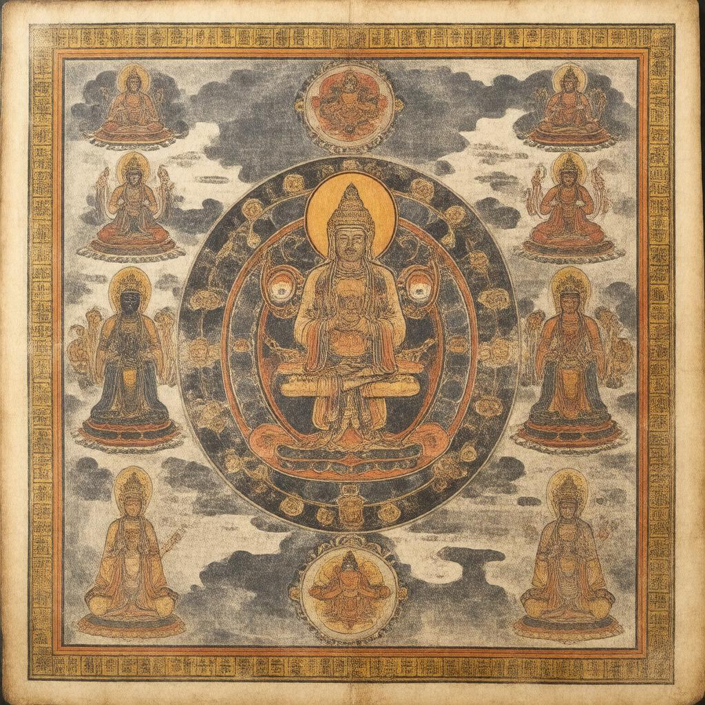 AI-created image of Bardo Thodol