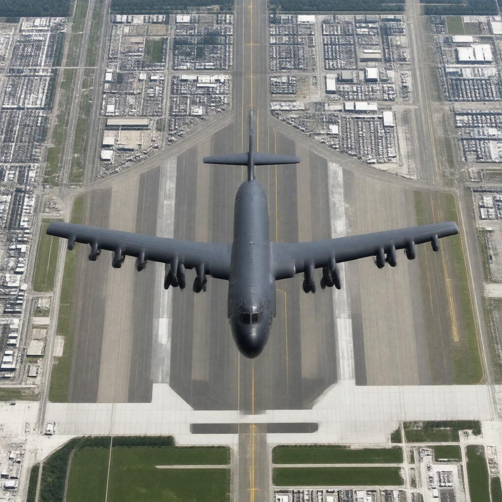 AI-created image of Barksdale Air Force Base