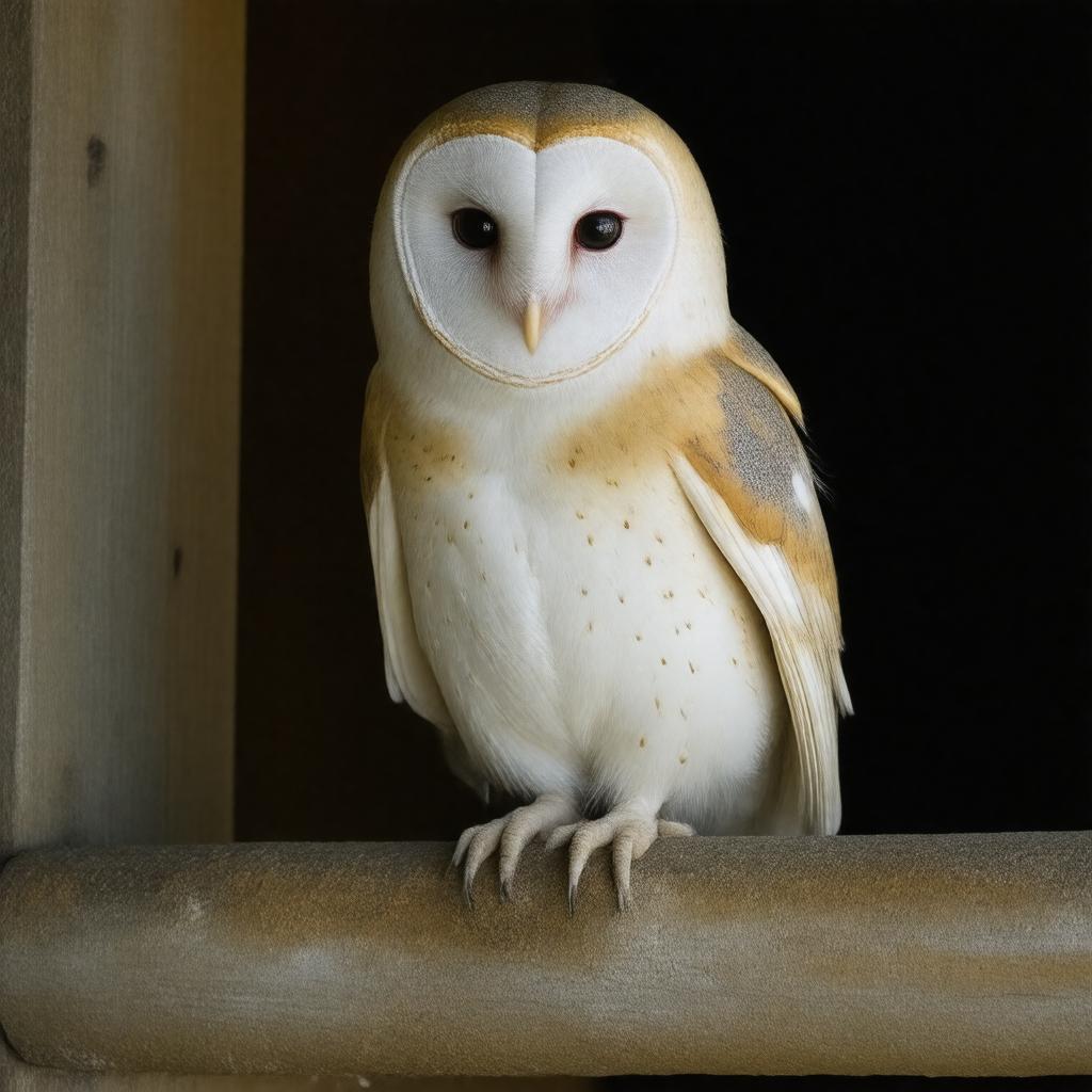 AI-created image of Barn owl