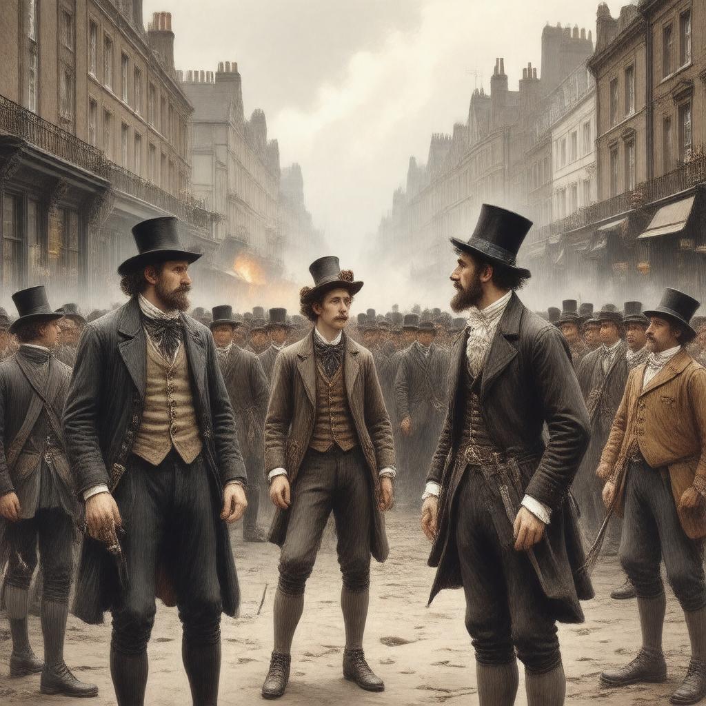 AI-created image of Barnaby Rudge