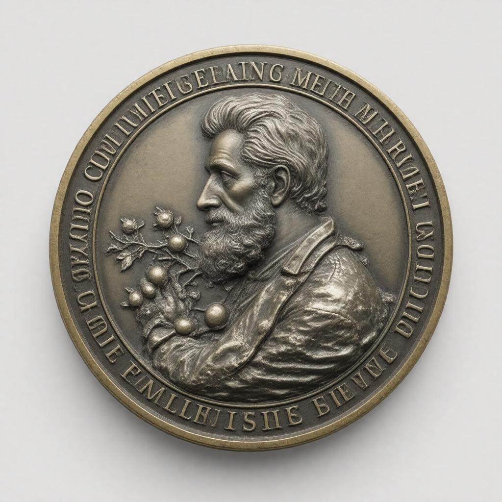 AI-created image of Barnard Medal