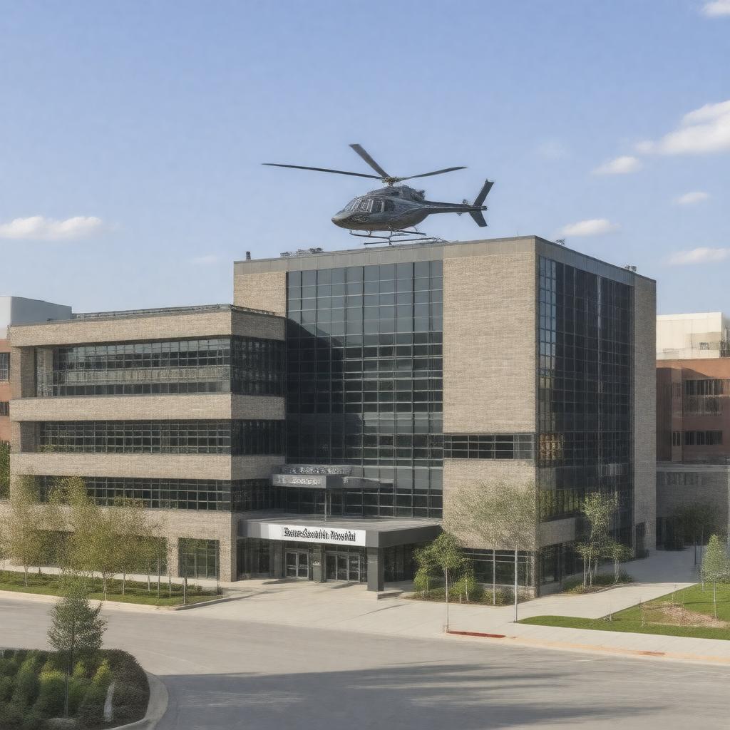Click to view larger image AI-created image of Barnes-Jewish Hospital