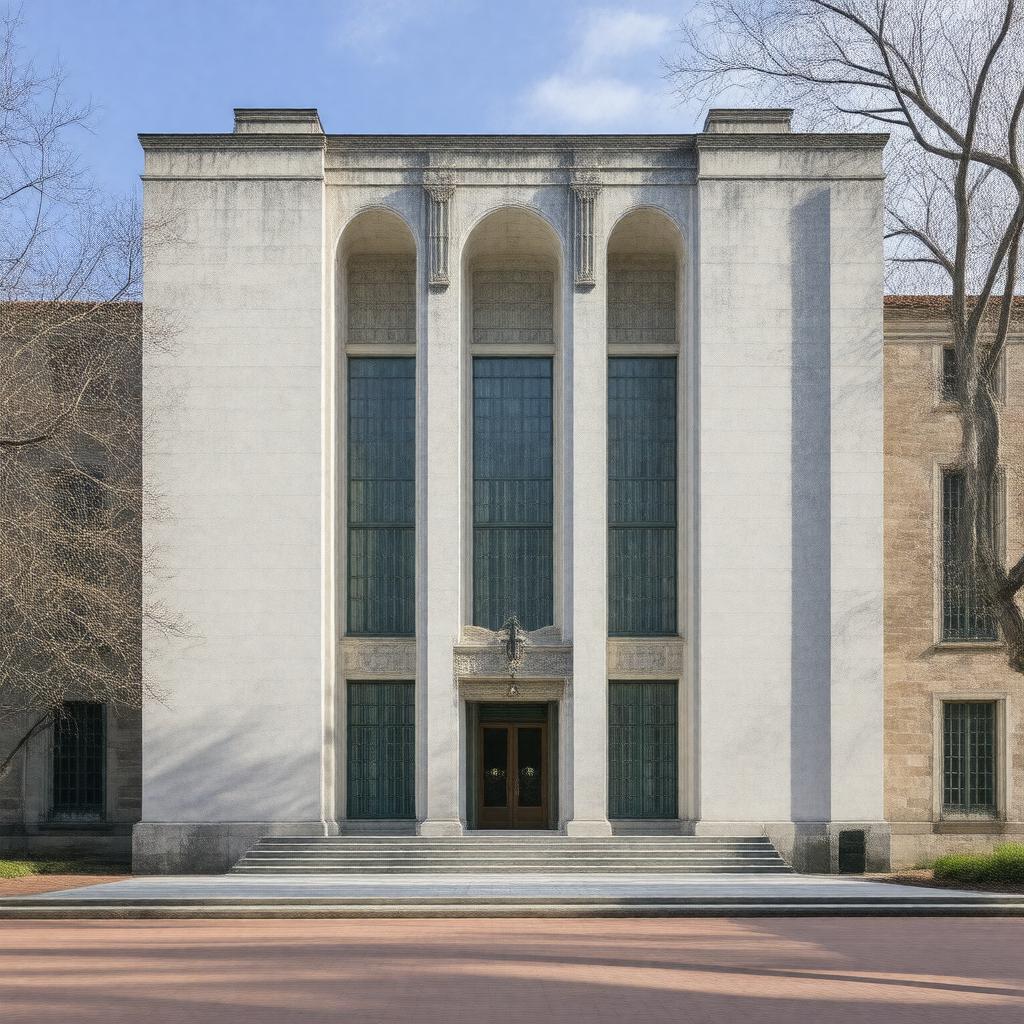 AI-created image of Barnes Foundation
