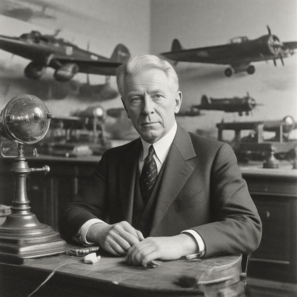 AI-created image of Barnes Wallis