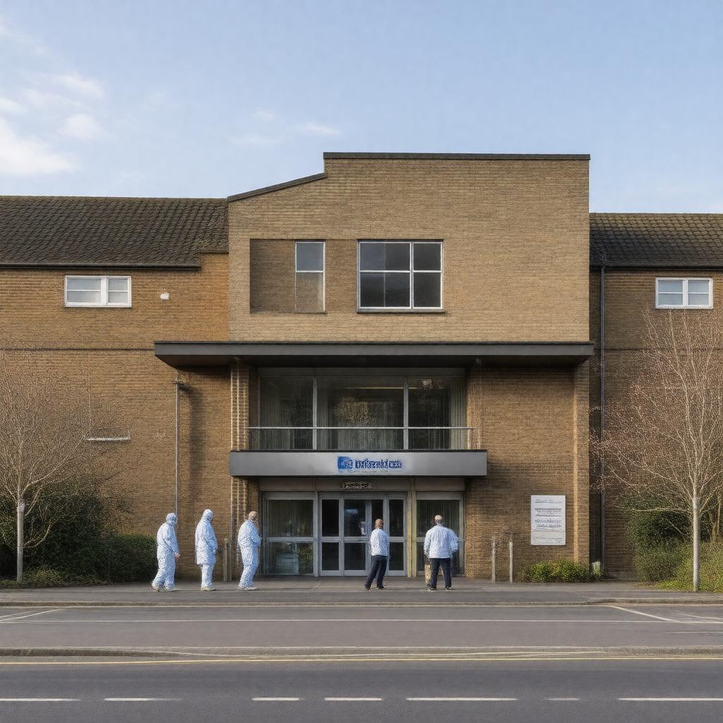 AI-created image of Barnet Hospital