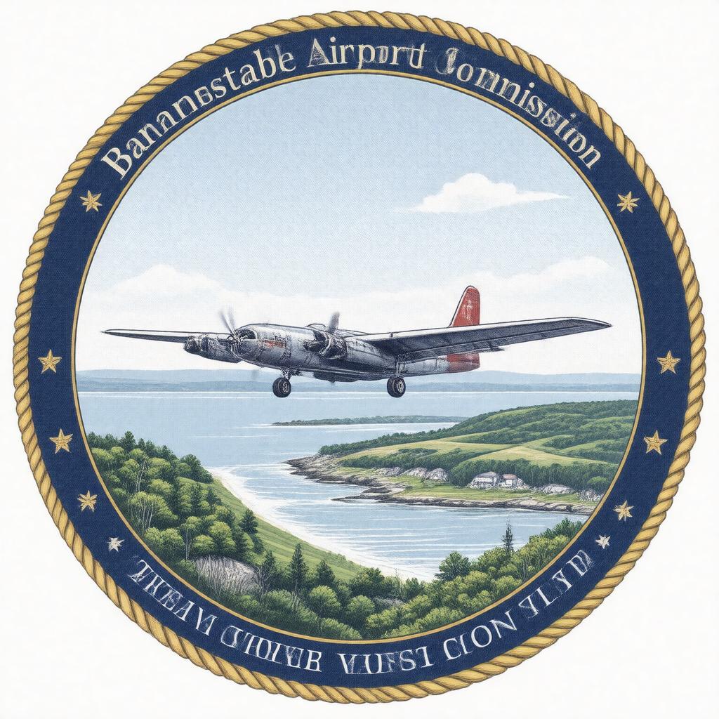 Click to view larger image AI-created image of Barnstable Airport Commission