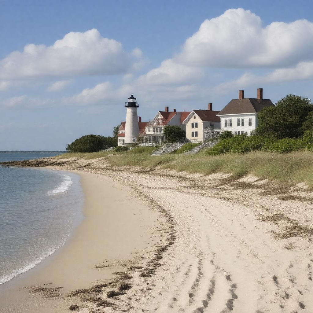 AI-created image of Barnstable County, Massachusetts, USA