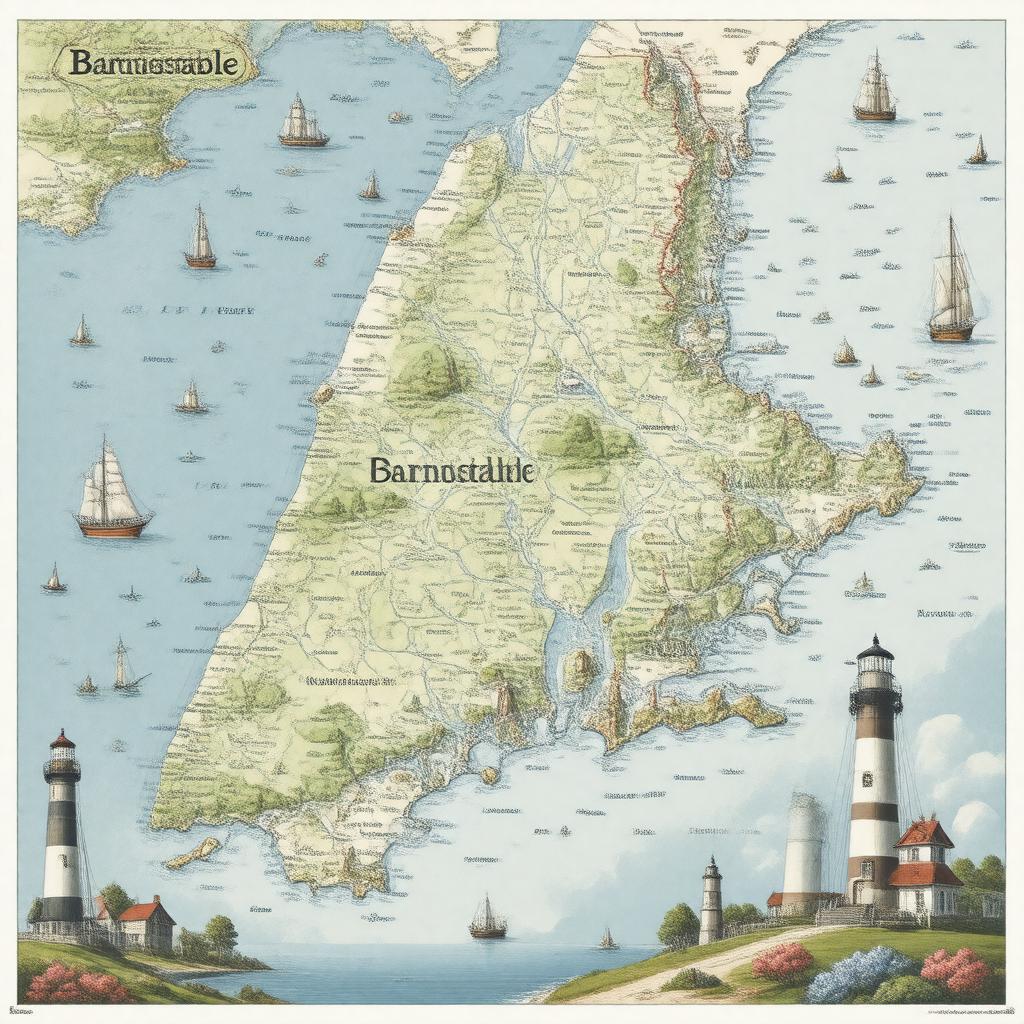 Click to view larger image AI-created image of Barnstable, Dukes and Nantucket