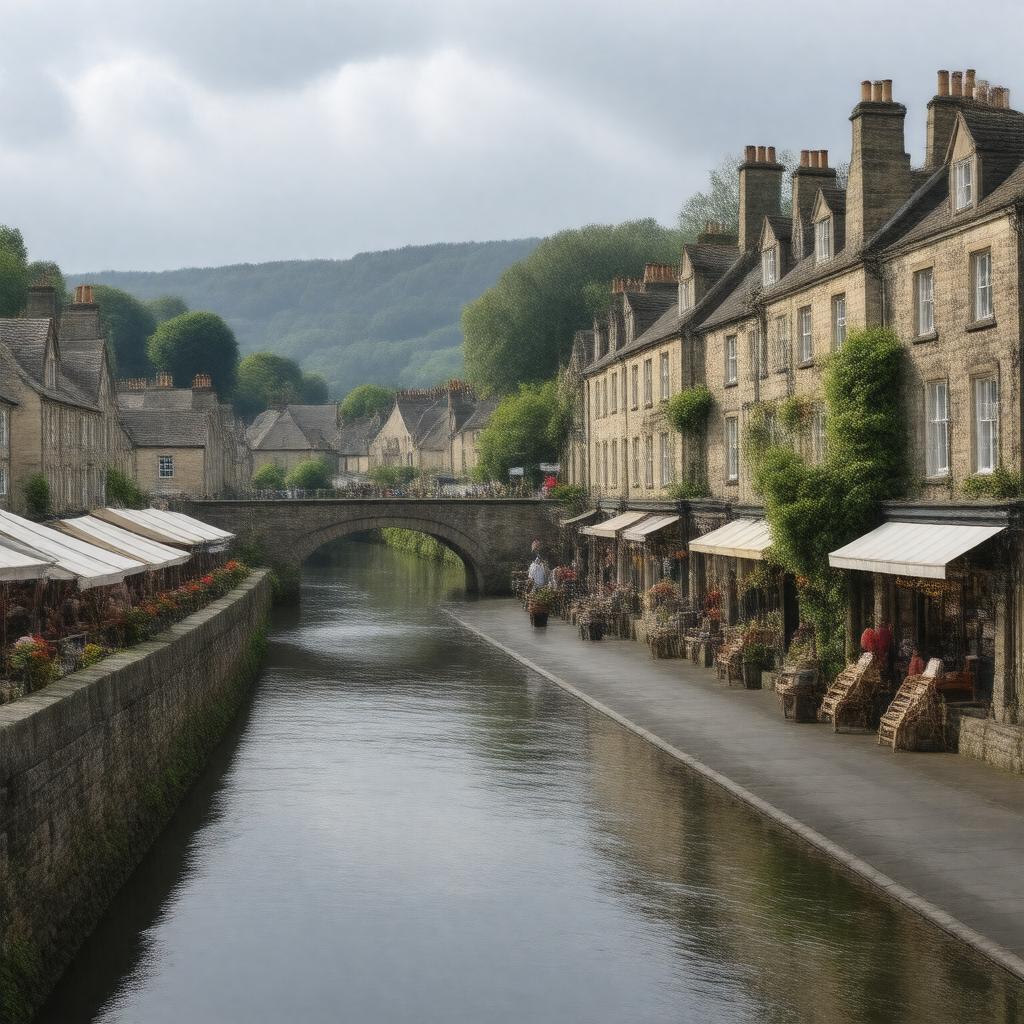 AI-created image of Barnstaple