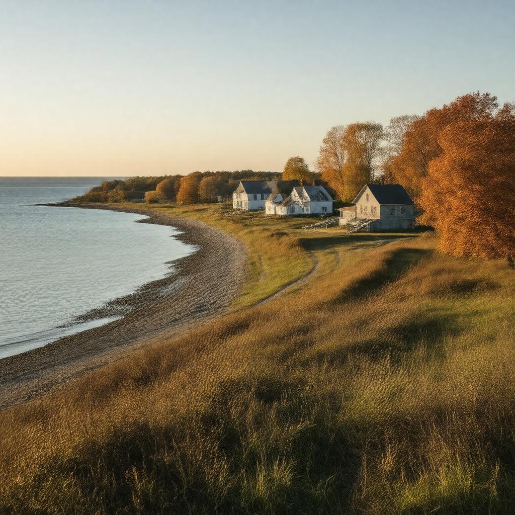 AI-created image of Barnstaple, Massachusetts, USA