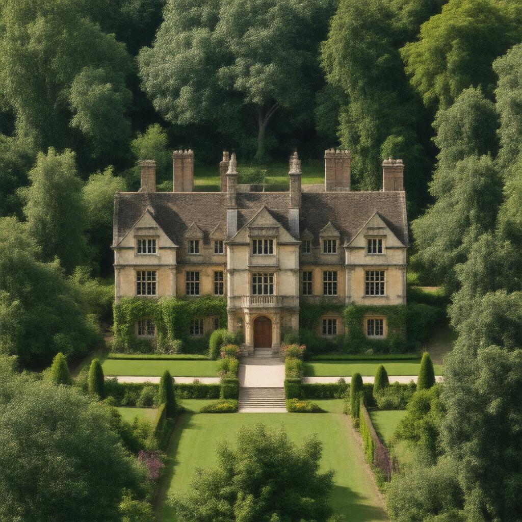 AI-created image of Barnwell Manor