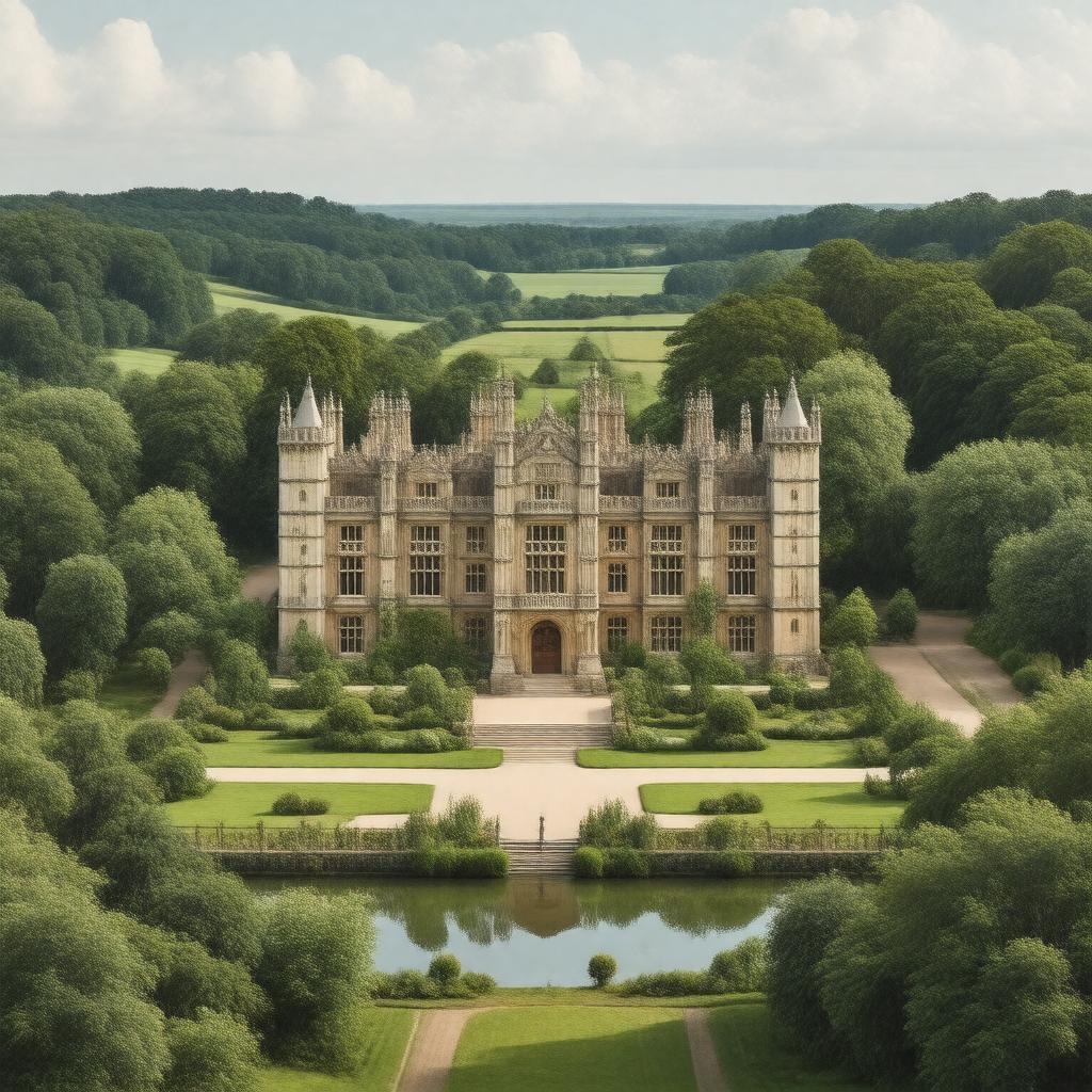 AI-created image of Baron Burghley