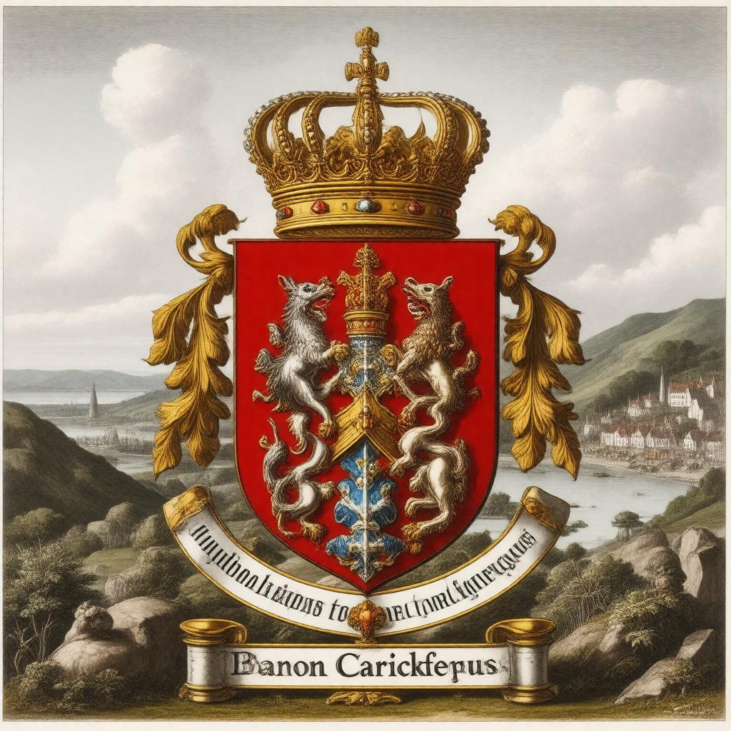 AI-created image of Baron Carrickfergus