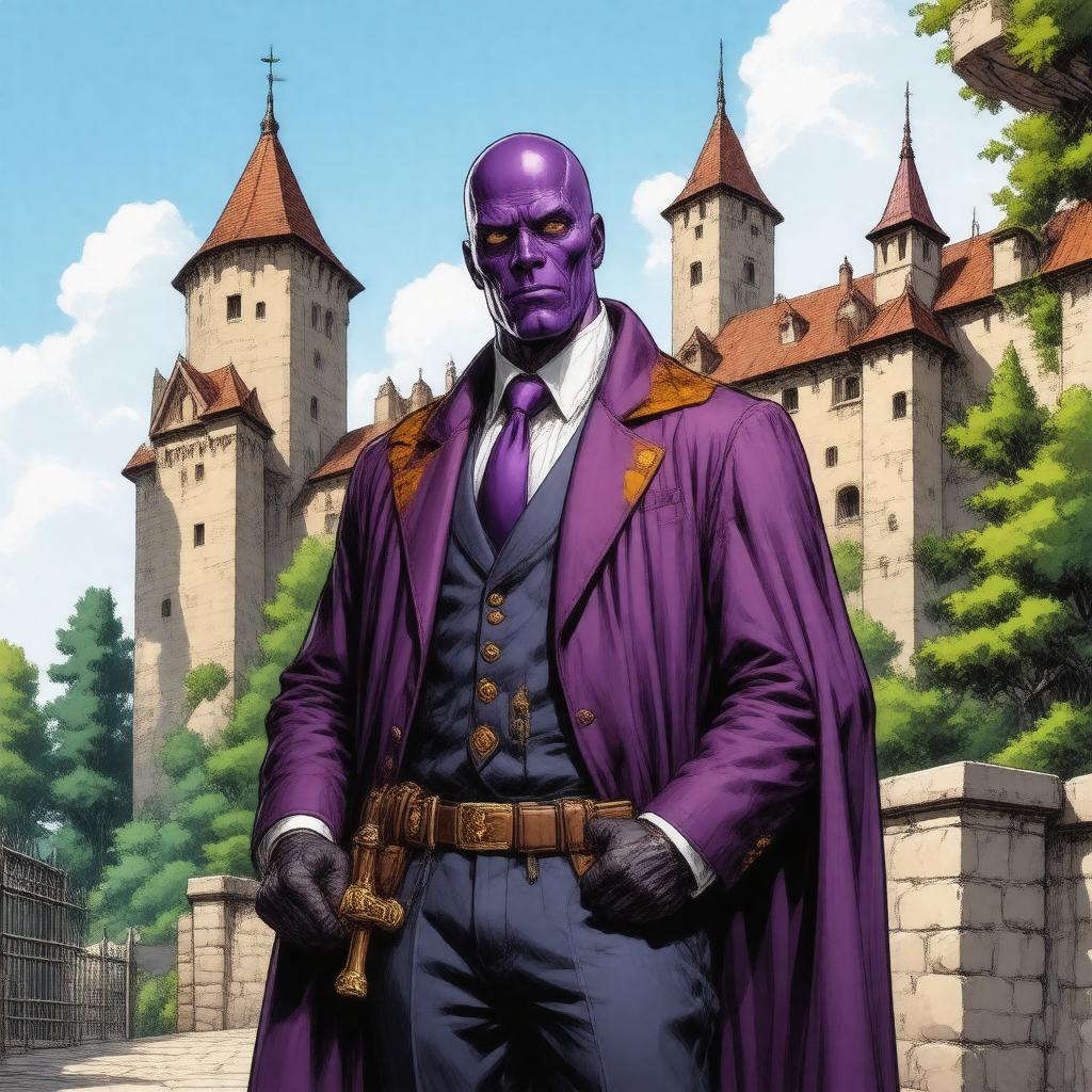 AI-created image of Baron Zemo