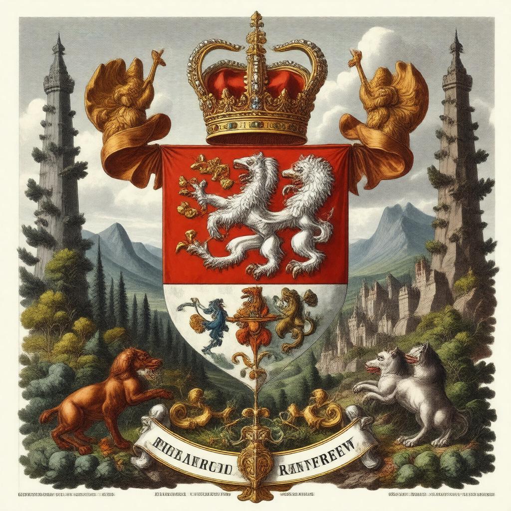 Click to view larger image AI-created image of Baron of Renfrew (title)