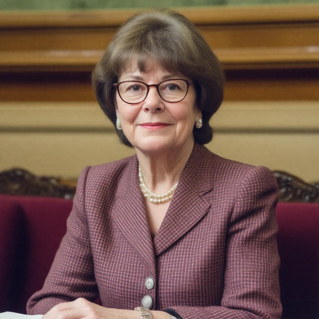 AI-created image of Baroness Bakewell of Stockport