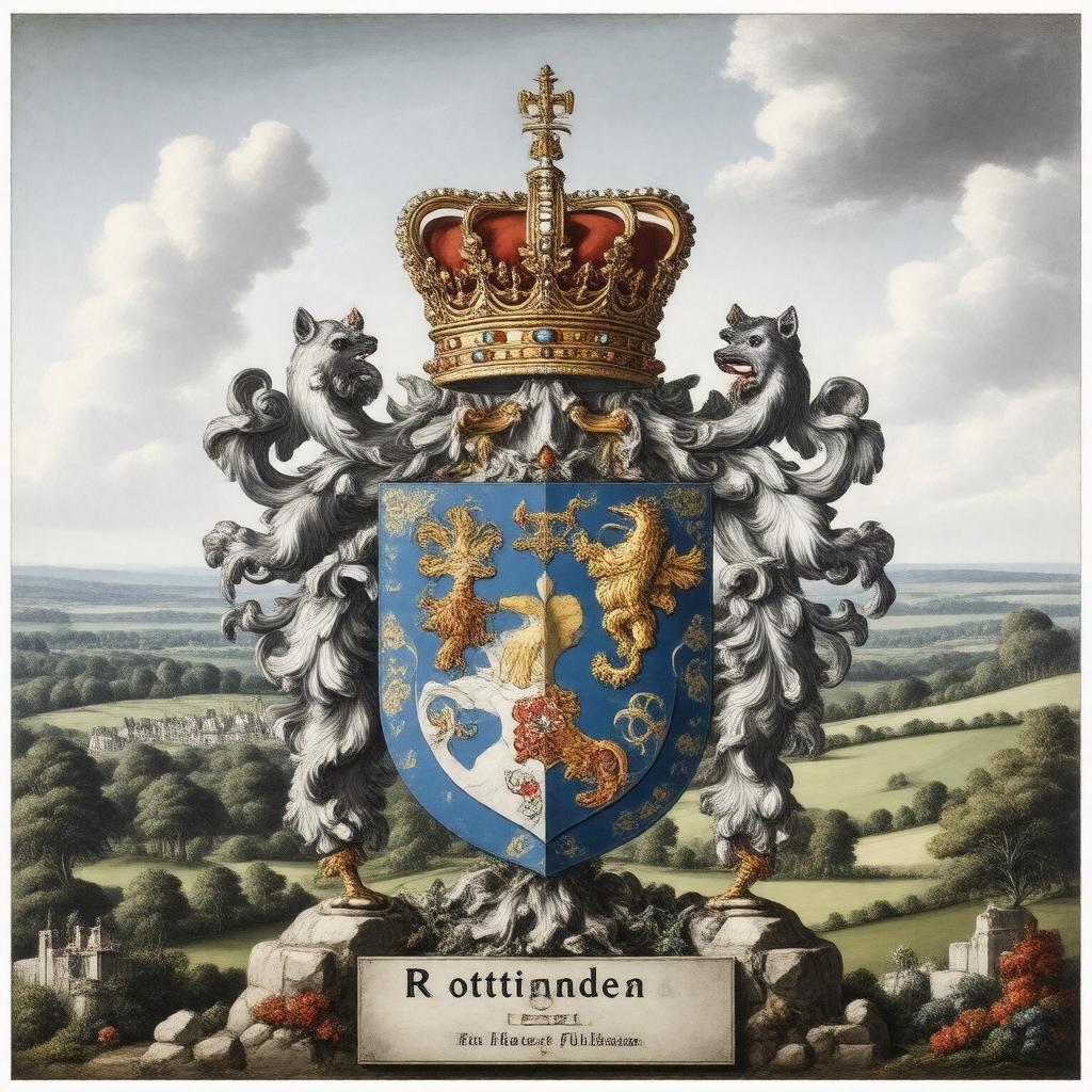 Click to view larger image AI-created image of Baronet of Rottingdean and of The Grange in the Parish of Fulham