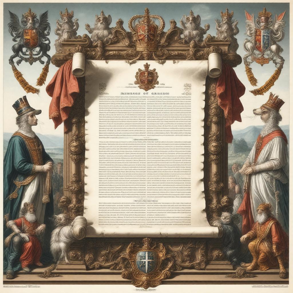 AI-created image of Baronetage of Great Britain