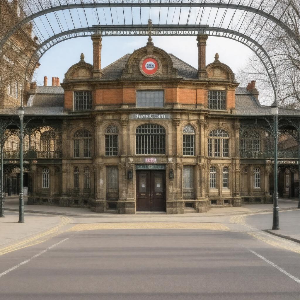 AI-created image of Barons Court