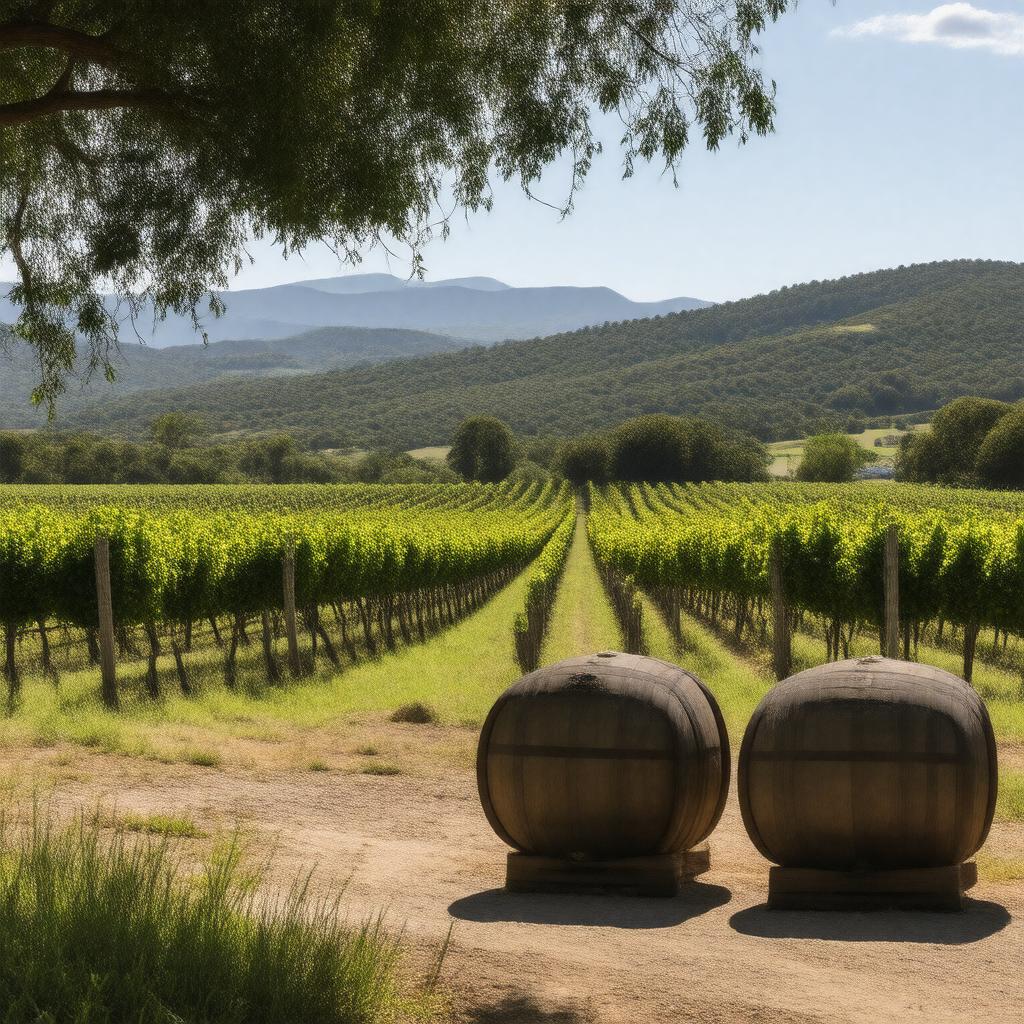 AI-created image of Barossa Valley