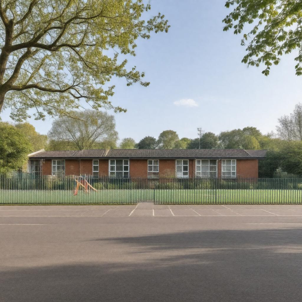 AI-created image of Barrow Hill Junior School