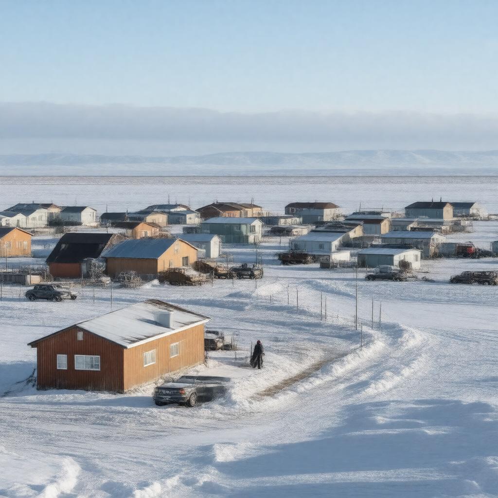 AI-created image of Barrow (Utqiaġvik)
