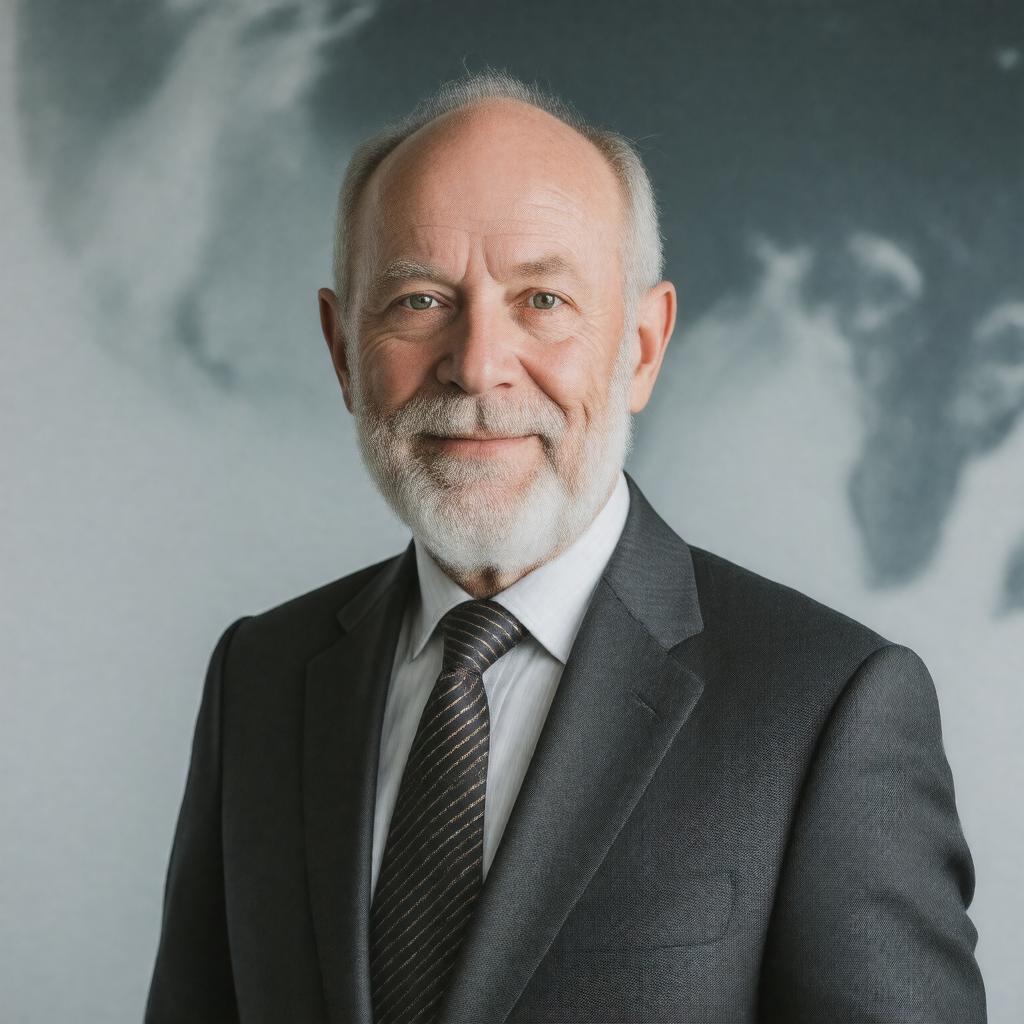 AI-created image of Barry Barish