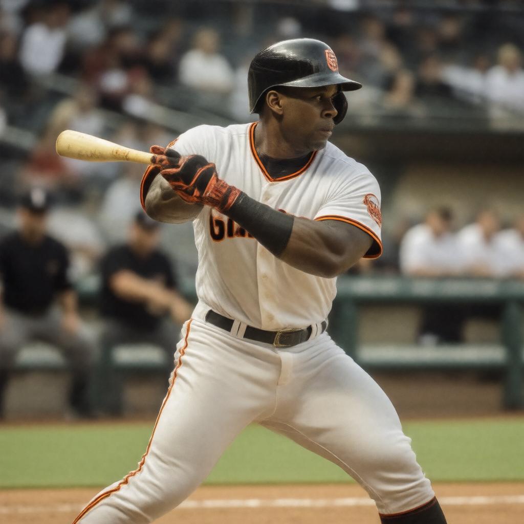 AI-created image of Barry Bonds